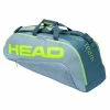 Head Tour Team Extreme Combi 6 Pack Racquet Bag (Yellow/Grey)