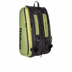Wilson Blade V8 Super Tour 15 Pack Racquet Bag (Green/Black) -Squash Apparel Sales 471f68d0a07cdb69bfab34a2be292047c1903eee WR8016701 2 Super Tour Blade 15PK GR BL 1024x1024