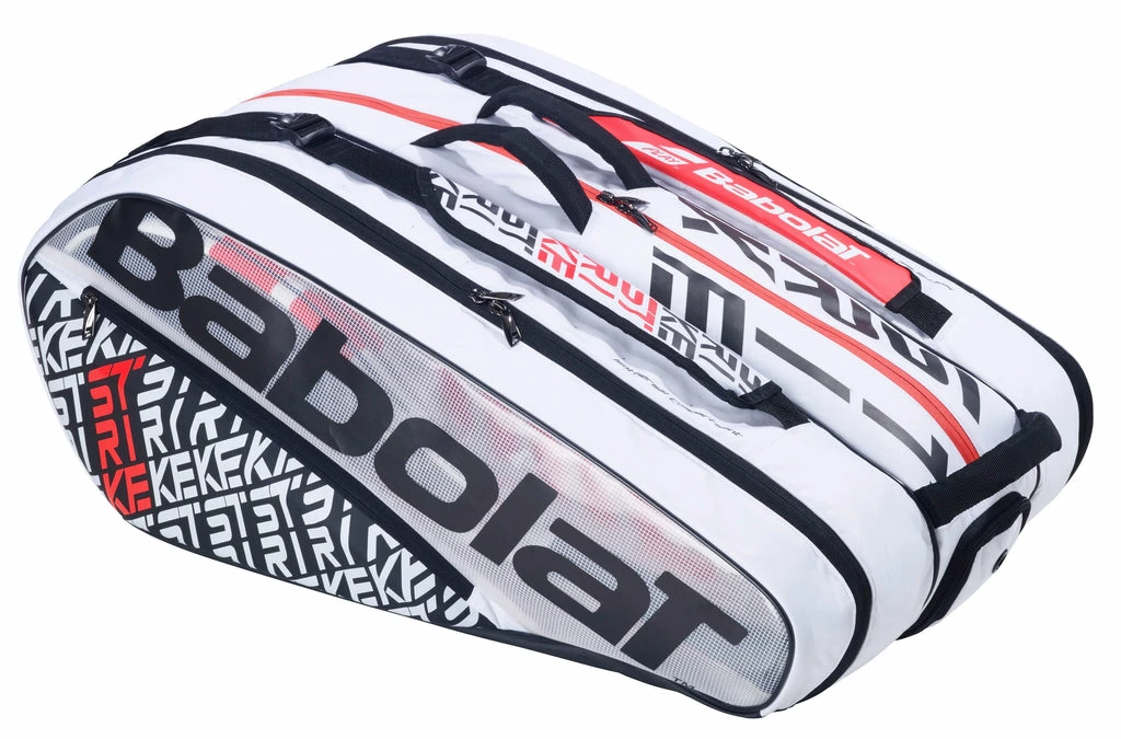Babolat Pure Strike 12 Pack Racquet Bag (White) 2 Babolat Pure Strike 12 Pack Racquet Bag (White) - Image 2