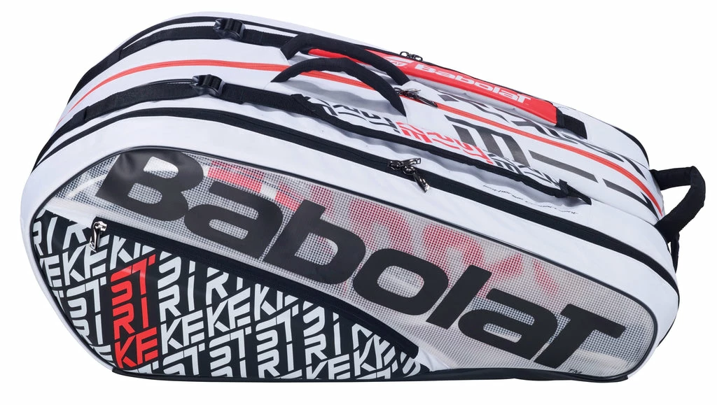 Babolat Pure Strike 12 Pack Racquet Bag (White) 3 Babolat Pure Strike 12 Pack Racquet Bag (White) - Image 3