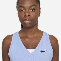 Nike Women's Dri-FIT Victory Tank (Aluminum/Black) -Squash Apparel Sales CV4784 468 PHSYM001 3144 1024x1024