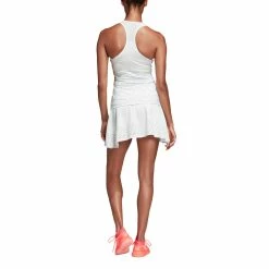 Adidas By Stella McCartney Women's Tank Top (White) -Squash Apparel Sales DQ1603 APP on model back white 1024x1024