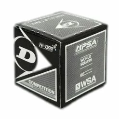 Dunlop Competition Single Yellow Dot Squash Ball