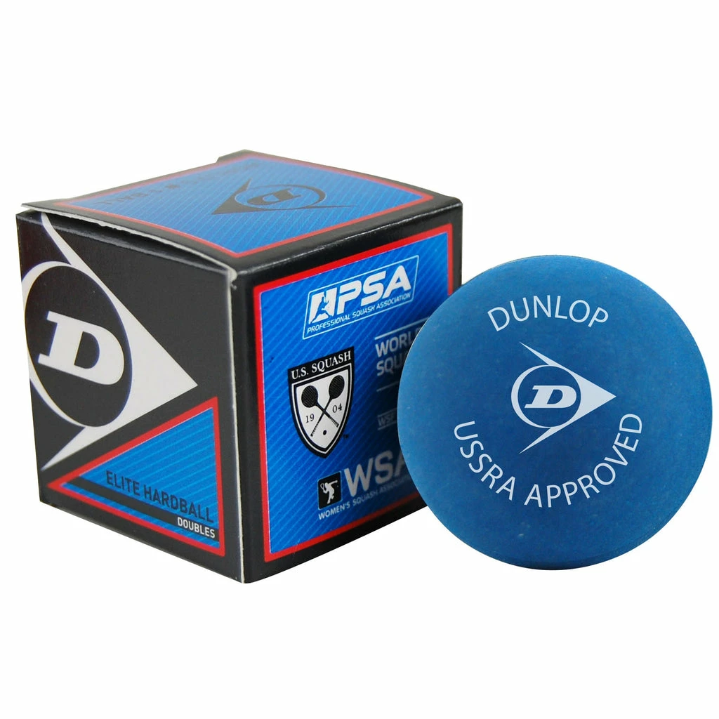 Dunlop Elite Hardball Doubles Squash Balls (12 Balls) 2 Dunlop Elite Hardball Doubles Squash Balls (12 Balls) - Image 2