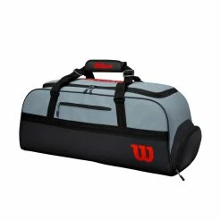 Wilson Clash Duffel Large Racquet Bag (Grey/Black/Infrared) 8 Wilson Clash Duffel Large Racquet Bag (Grey/Black/Infrared) -Squash Apparel Sales WR8002401001 0 CLASH DUFFLE LARGE BL GY RD 1024x1024