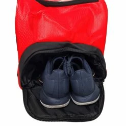 Wilson Tour Duffel Large Racquet Bag (Red) 7 Wilson Tour Duffel Large Racquet Bag (Red) -Squash Apparel Sales Wilson Clash Duffel Large Red Tennis Bag 1200x1200 2 1024x1024