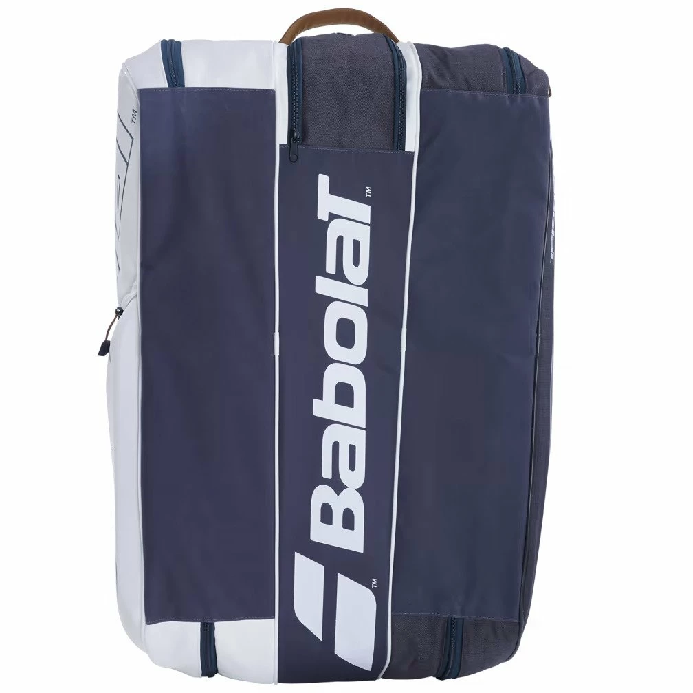 Babolat Pure Wimbledon 12 Pack Racquet Bag (White/Blue) 3 Babolat Pure Wimbledon 12 Pack Racquet Bag (White/Blue) - Image 3